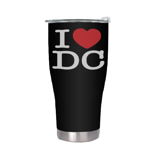 I Heart Dc Love District Of Columbia Stainless Steel Tumblers Stainless Steel Tumblers S
