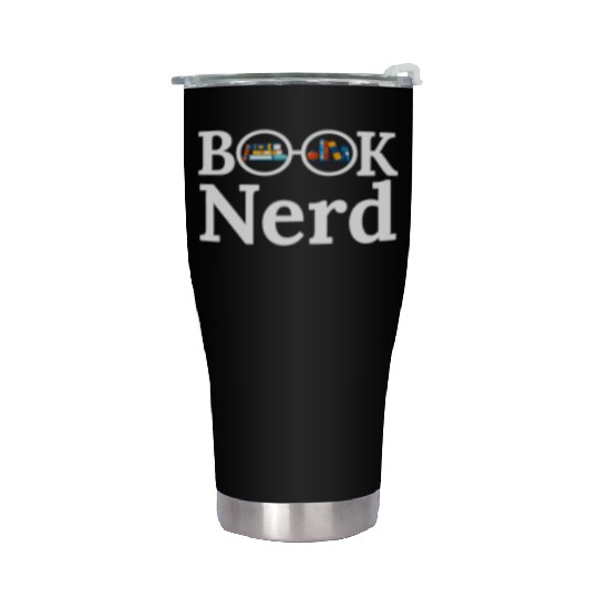 Book Nerd Stainless Steel Tumblers