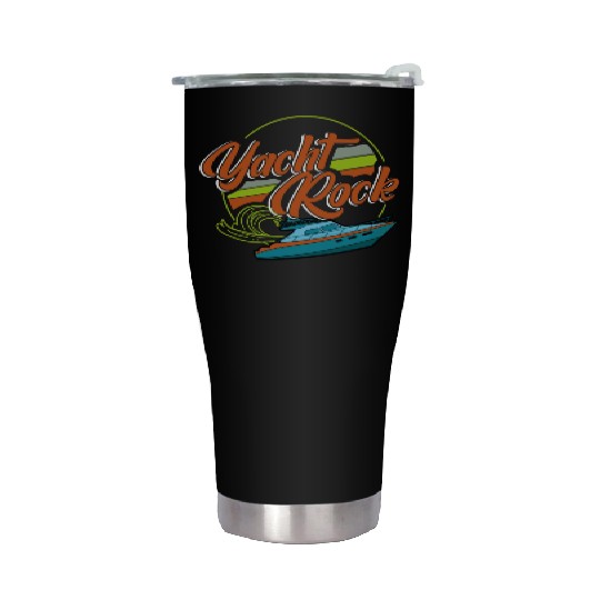 Mega Yacht, Mega Yacht Yacht, rock Stainless Steel Tumblers