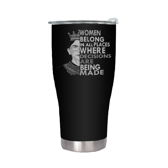 Ruth Bader Ginsburg Stainless Steel Tumblers