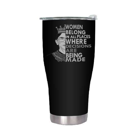 Ruth Bader Ginsburg Stainless Steel Tumblers