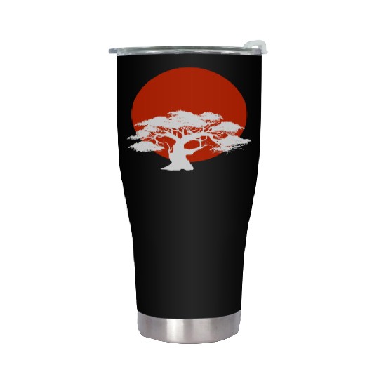 Miyagi-do Karate Bonsai Tree Martial Arts Japanese Stainless Steel Tumblers