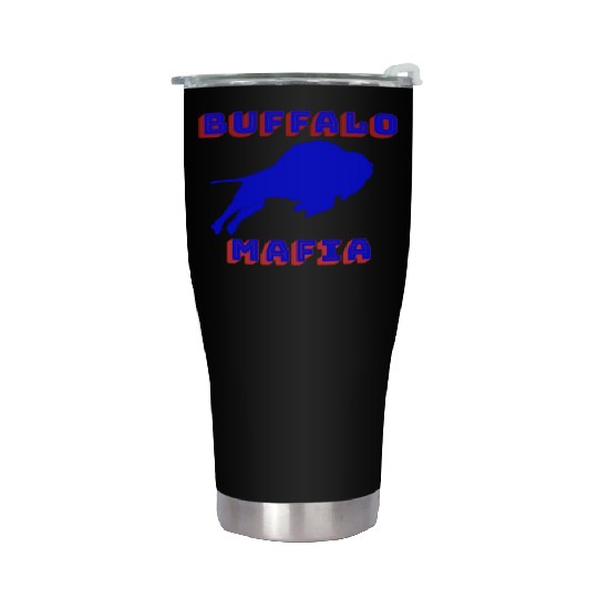 Bills Mafia Stainless Steel Tumblers Makes A Great Gift For Buffalo Spo