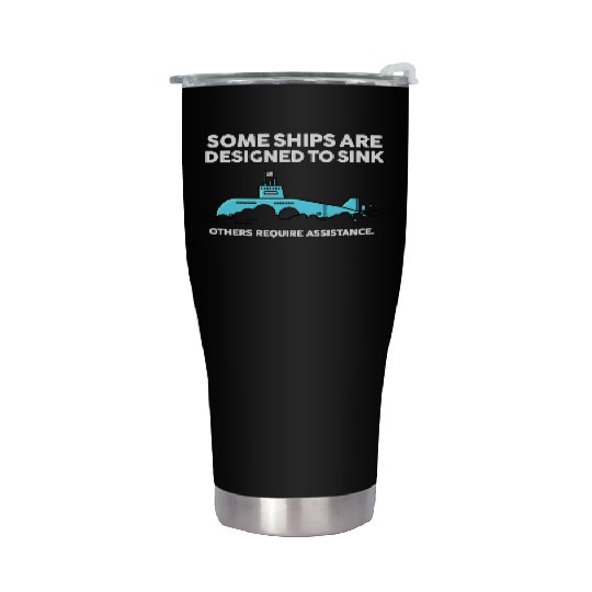 Military Submarine Veteran Gift US Submarine Sink Stainless Steel Tumblers
