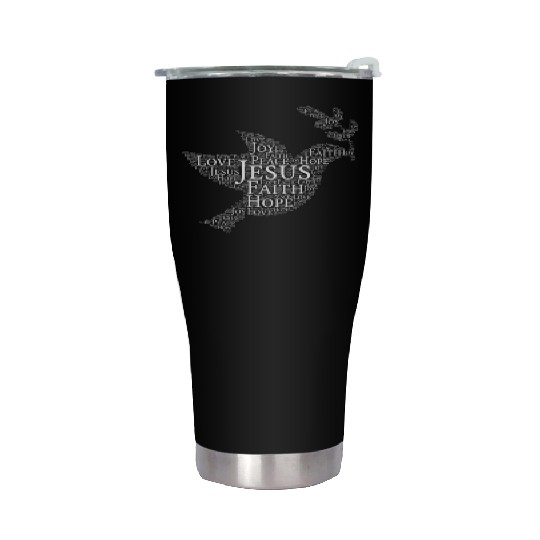 Holy Spirit Holy Spirit Holy Spirit Stainless Steel Tumblers