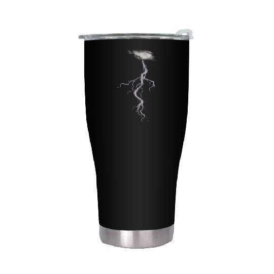 Lighting Gift Idea Lightning Bolt Graphic Stainless Steel Tumblers