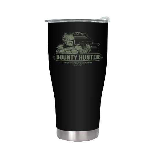 Boba Fett and son Bounty hunter Stainless Steel Tumblers