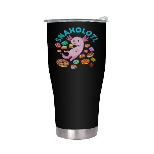 Axolotl Snack Snaxolotl Stainless Steel Tumblers