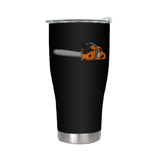 chainsaw Stainless Steel Tumblers