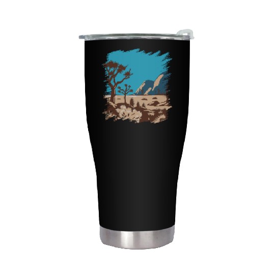 Joshua Tree National Park California Stainless Steel Tumblers