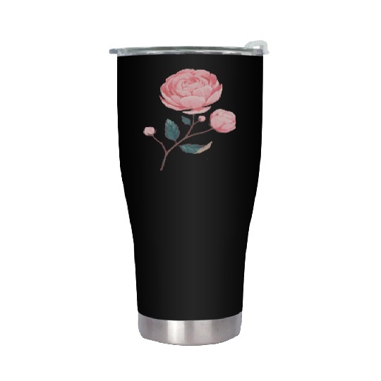 Rose flower rose London Stainless Steel Tumblers
