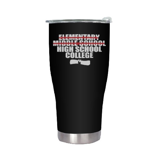 Middle School Graduation Stainless Steel Tumblers