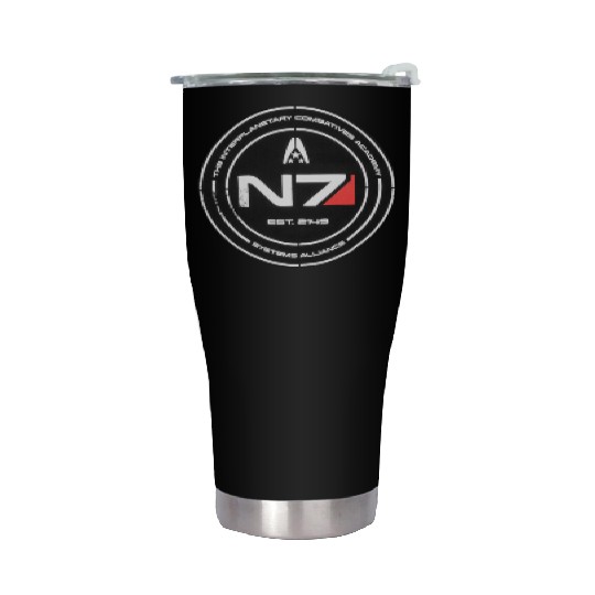 N7 Mass Effect Commander Shepherd Stainless Steel Tumblers