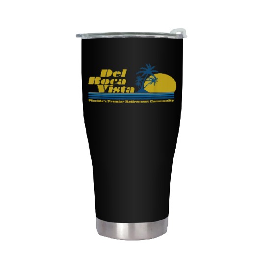 Del Boca Vista Retirement Community Funny No 2376 Stainless Steel Tumblers