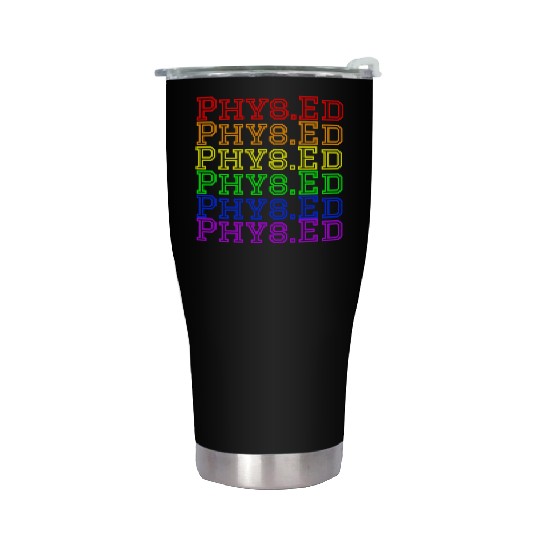 Physical Education Teacher- Rainbow Phys.Ed Stainless Steel Tumblers