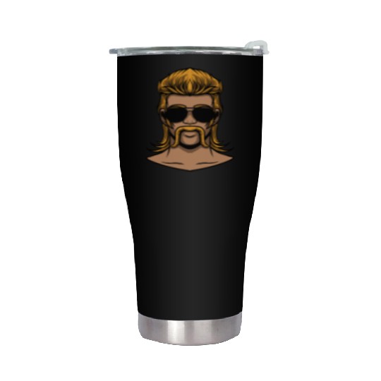 Mullet Pride Redneck Stainless Steel Tumblers