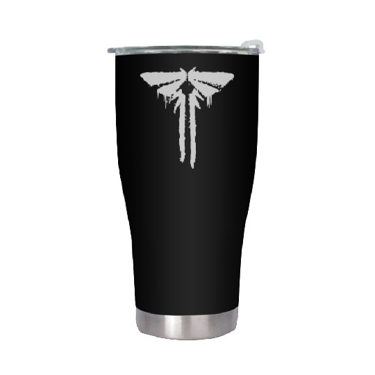 fireflies white Stainless Steel Tumblers