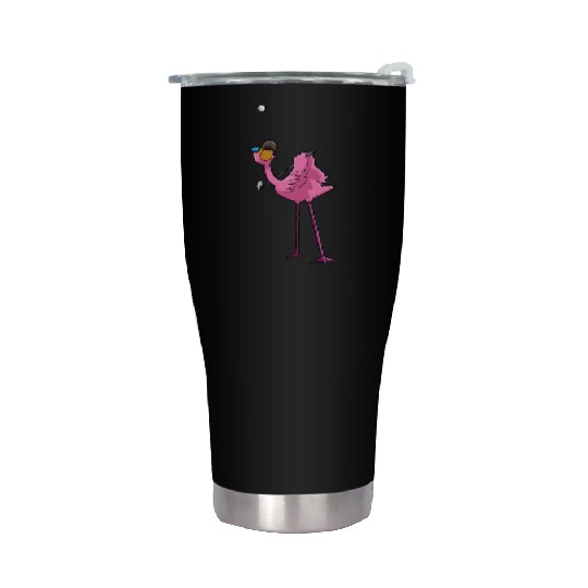 Flamingo Golf Golfing Stainless Steel Tumblers