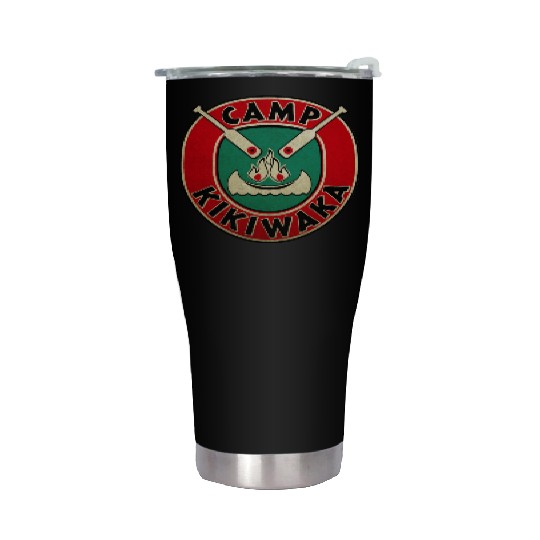Vintage Camp Kikiwaka Logo Stainless Steel Tumblers