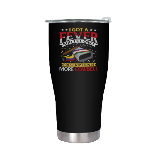 TerraShirts More Cowbell Stainless Steel Tumblers
