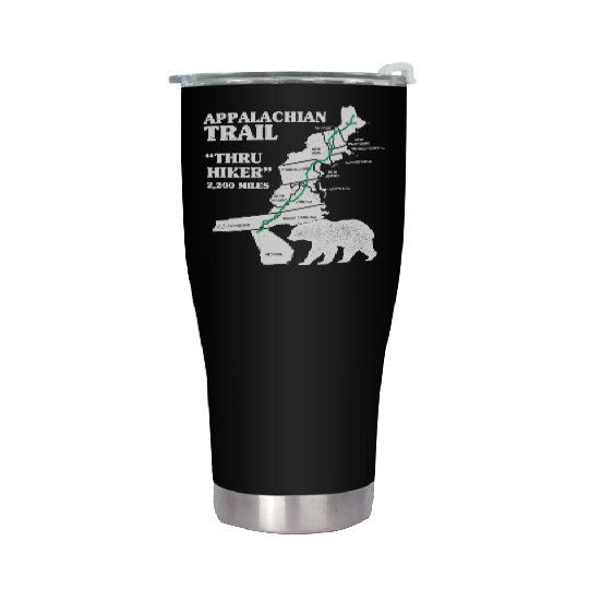Thruh Hiker, Appalachian Trail - US Trail Stainless Steel Tumblers