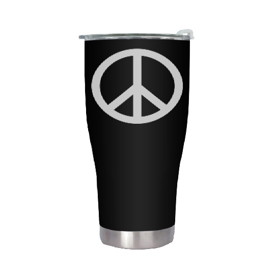 PEACE PEACE PEACE ON EARTH Stainless Steel Tumblers