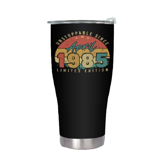 April 1985 Limited Stainless Steel Tumblers