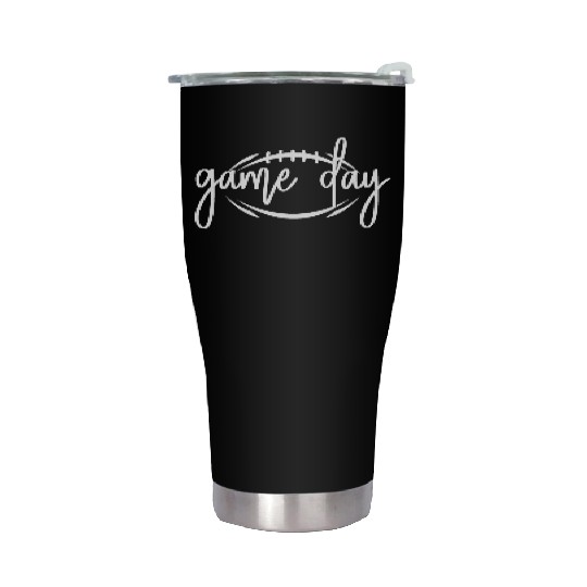 Game Day Football Season - Sports Fan Stainless Steel Tumblers