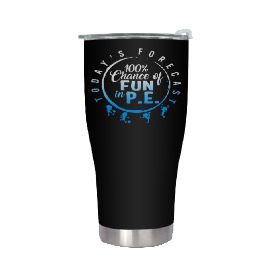 Physical Education Teacher Stainless Steel Tumblers, Today's