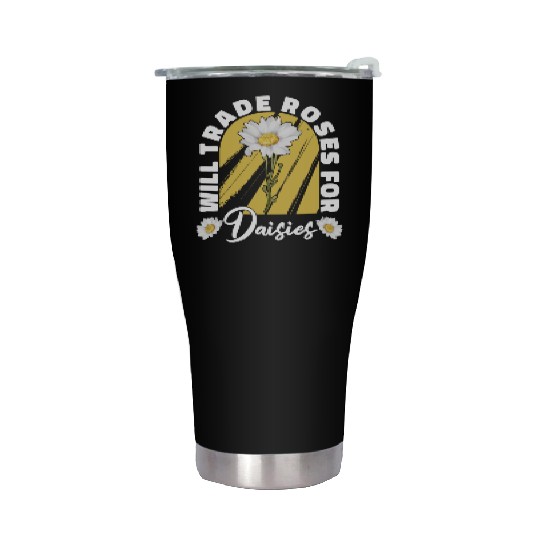 Daisy Garden Gardening Gardener Stainless Steel Tumblers