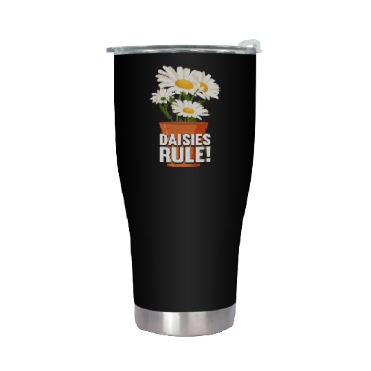 Daisy Garden Gardening Gardener Stainless Steel Tumblers