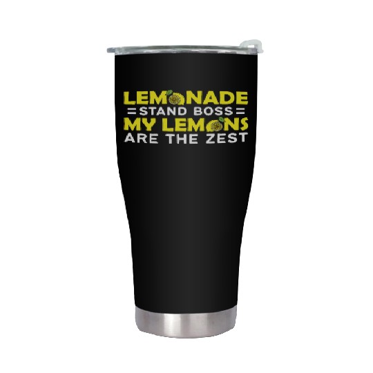My Lemons Are The Zest Lemon Juice Boss Lemonade Stainless Steel Tumblers