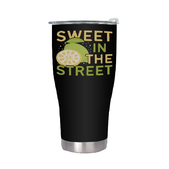 Lemon Juice Sweet In The Street Lemonade Stand Stainless Steel Tumblers