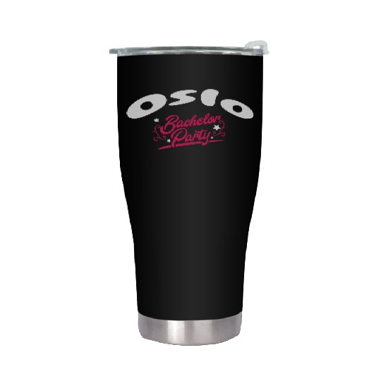 Bachelor Party Stainless Steel Tumblers Oslo Pre Wedding Celebration