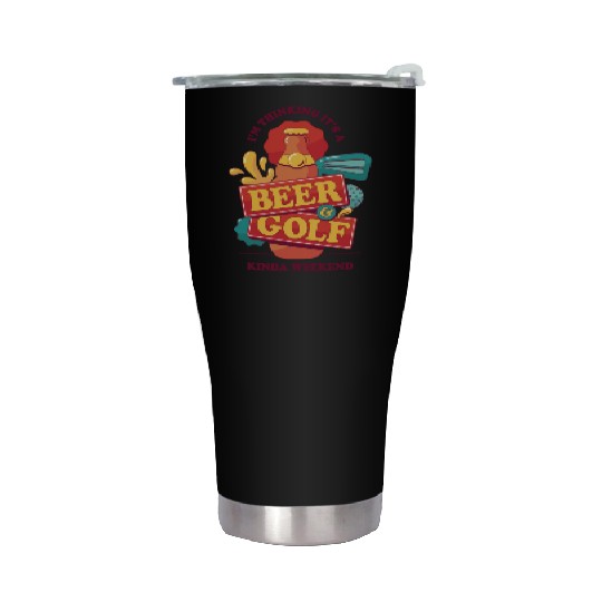 Beer and golf sport Stainless Steel Tumblers