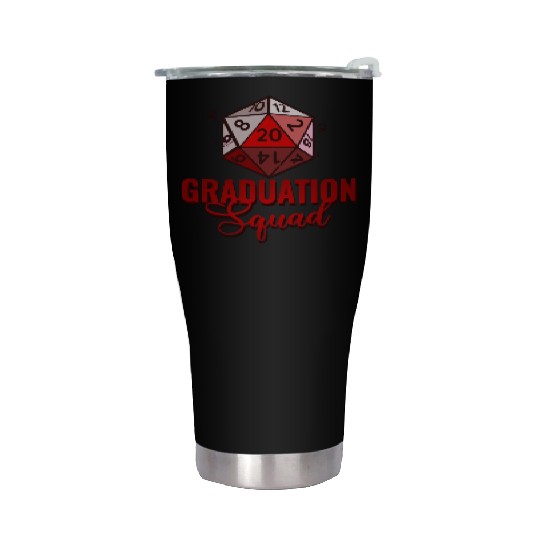 Graduation Squad College Friends School Grad T-Shi Stainless Steel Tumblers