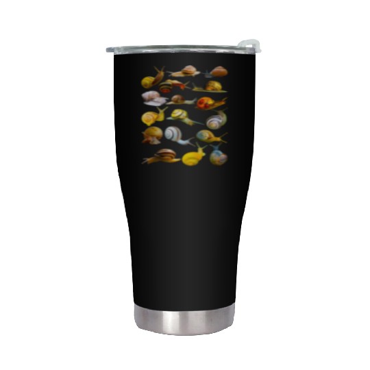 Snail Collection Researcher Biology Stainless Steel Tumblers