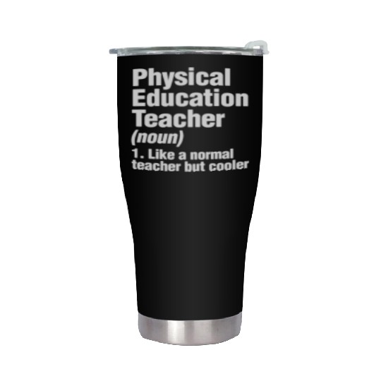 Physical Education Teacher Cooler PE Gym Coach Stainless Steel Tumblers