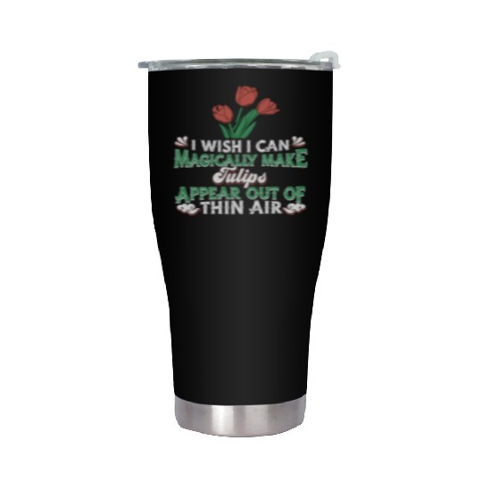 Tulip Garden Gardening Stainless Steel Tumblers