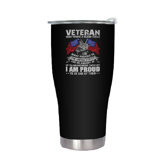 Veterans day celebration. Thank you veterans Stainless Steel Tumblers