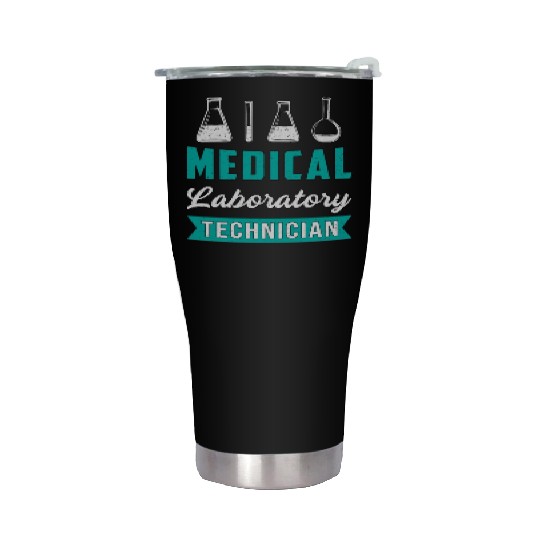 Medical Laboratory Technician Science Lab Tech Stainless Steel Tumblers
