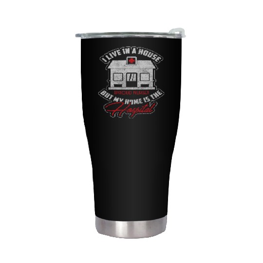 Hospital Heart Nursing School Medical Assistant Stainless Steel Tumblers