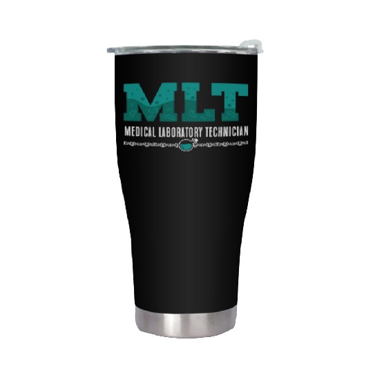 Lab Tech MLT Medical Laboratory Technician Science Stainless Steel Tumblers