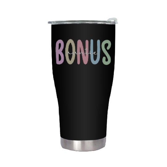 Proud Bonus Auntie Step Aunt Appreciation Gifts Stainless Steel Tumblers