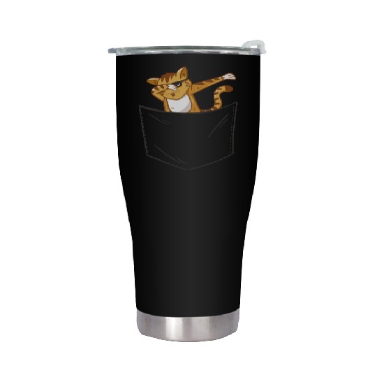 Pocket Cat Stainless Steel Tumblers