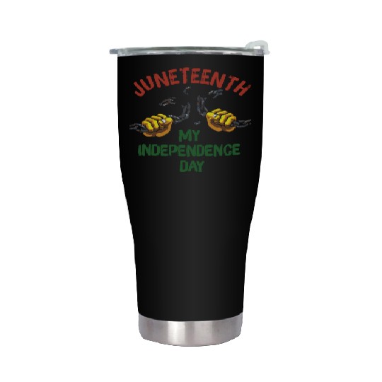 Juneteenth Black History Day Pride Gift Stainless Steel Tumblers