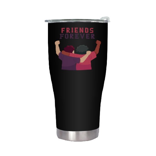 Cool Friends forever Stainless Steel Tumblers for friendship day to you