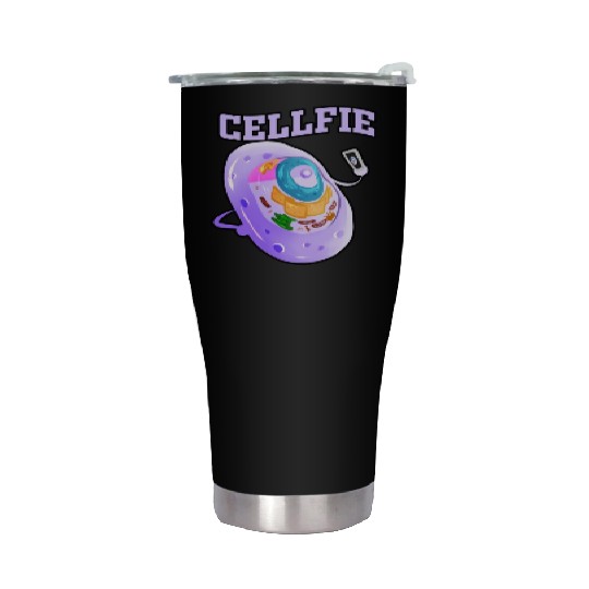 Microbiology Virus Gene Biology Teacher - Cellfie Stainless Steel Tumblers