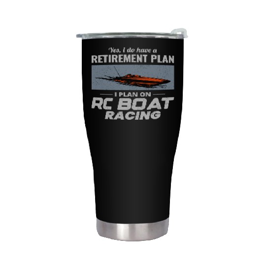 Rc Boat Racing Electric Powerboat Speedboat Race Stainless Steel Tumblers