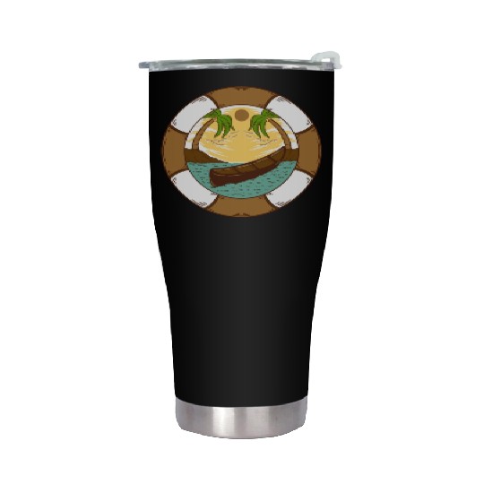 WELCOME TO OUR PARADISE Stainless Steel Tumblers